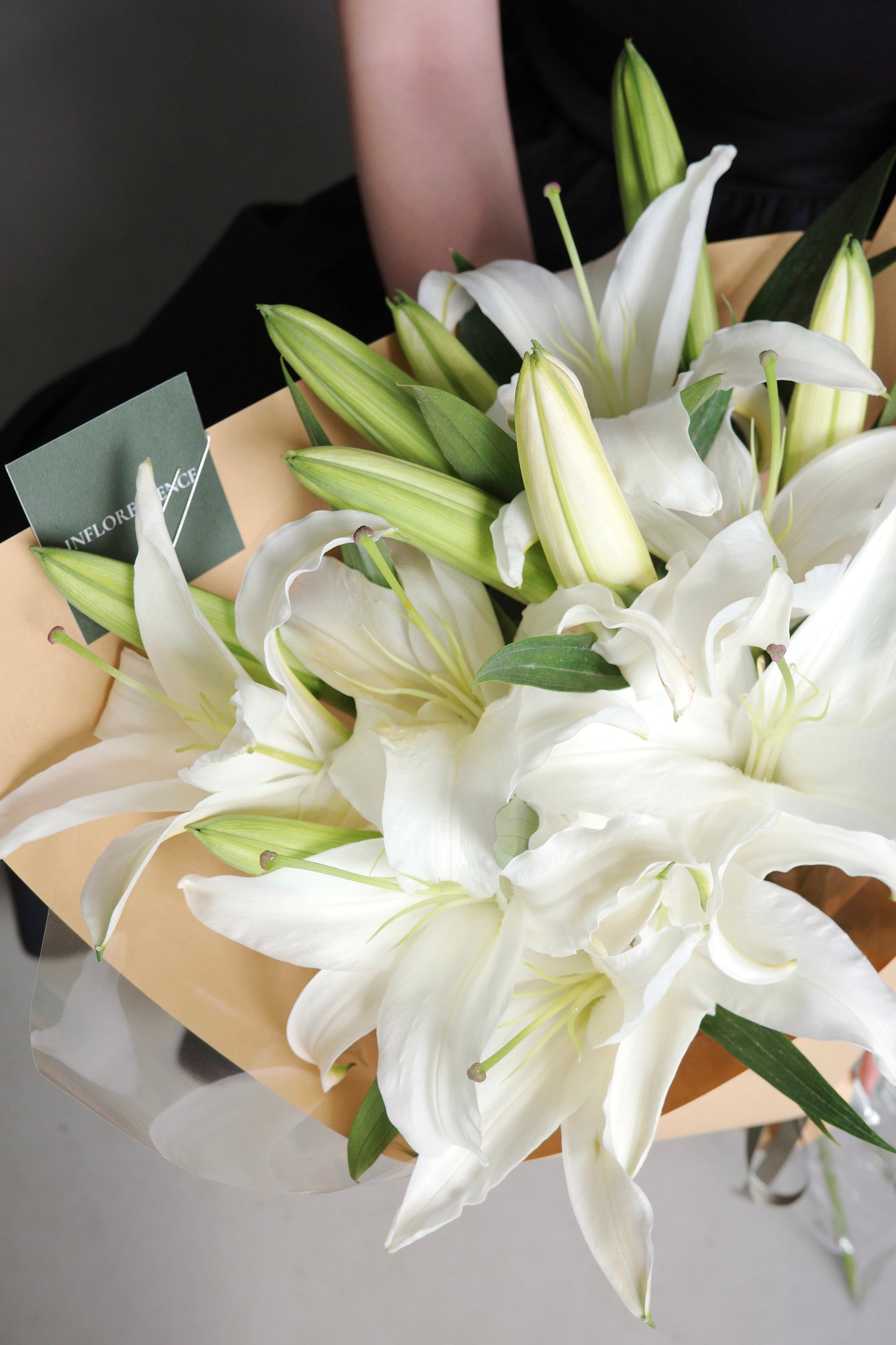 Fresh White Lilies, Bouquet | By The Bunch